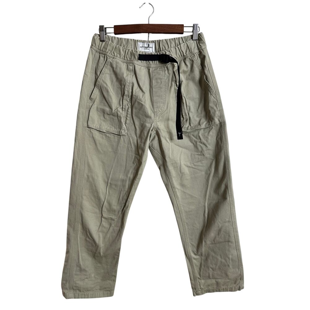 Afterschool Projects Utility Fatigue Hiking Pants Belted Mens M Made in USA
